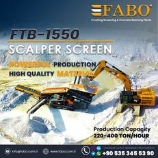 concasseur FABO FTB 15-50 MOBILE SCALPING SCREEN | Ready in Stock neuf