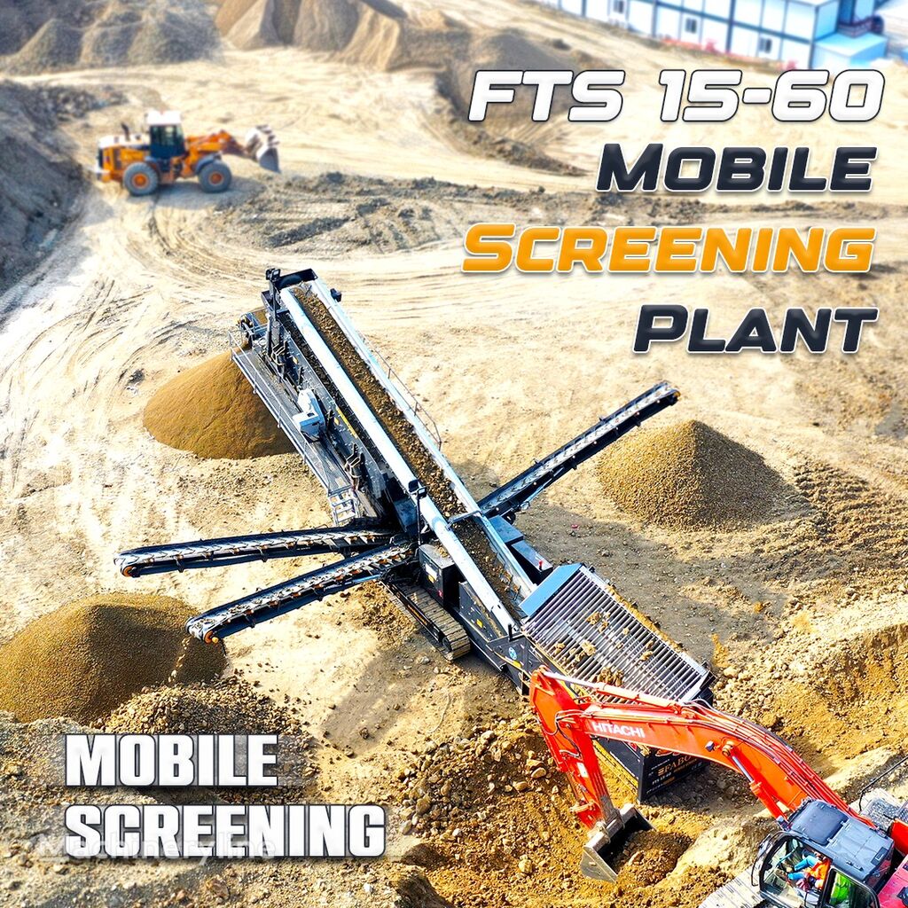 concasseur FABO  FTS 15-60 MOBILE SCREENING PLANT 500-600 TPH | Ready in Stock neuf