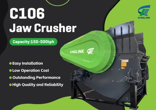 concasseur à mâchoires Kinglink NEW C106 Hydraulic Jaw Crusher for Hard stone neuf