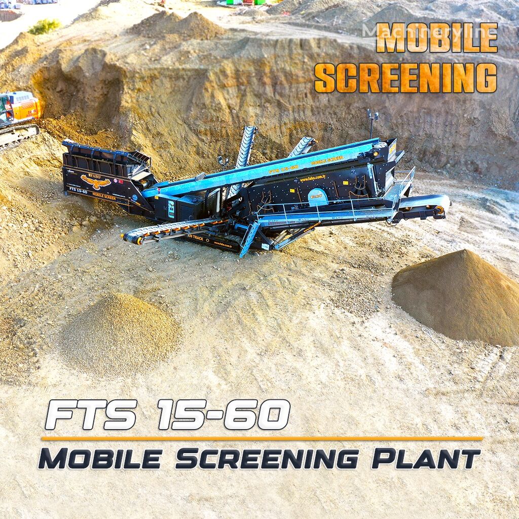 concasseur mobile FABO  FTS 15-60 MOBILE SCREENING PLANT 500-600 TPH | Ready in Stock neuf