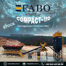 centrale à béton FABO FABO COMPACT-110 CONCRETE PLANT | CONVEYOR TYPE neuve