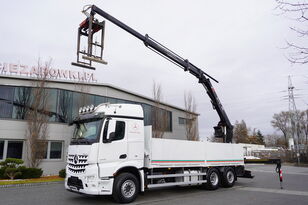 grue mobile Mercedes-Benz Arocs 6×2 2545 Crane HIAB 177 K PRO/HIPRO / steering and lifting