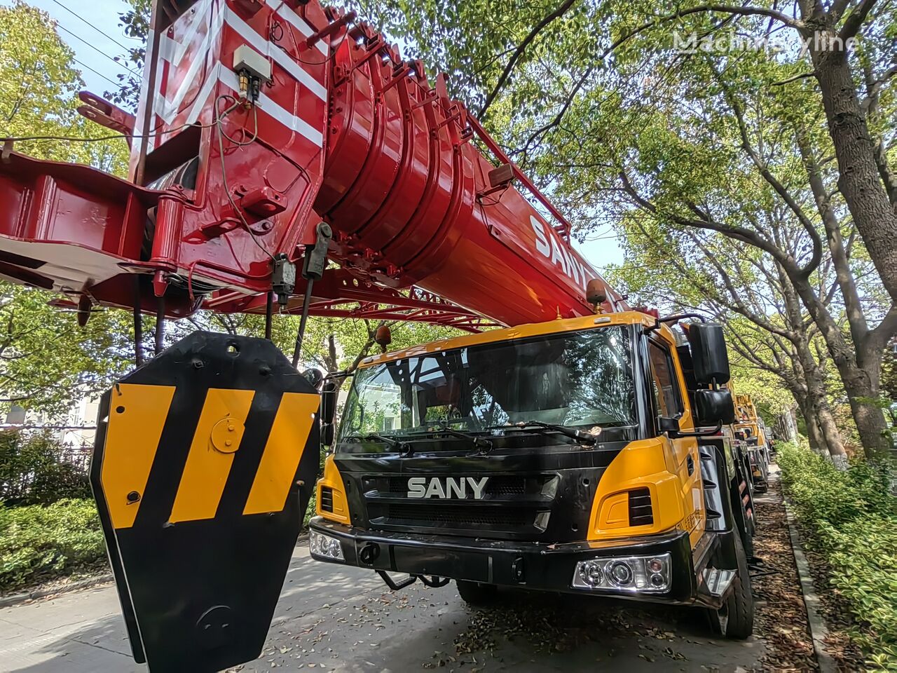 grue mobile Sany Sany STC1000 100 ton 100t 100ton 100tons used mounted truck cran
