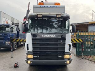 grue mobile Scania R144-460 V8 150T 8x4 PALFINGER PK 35000 E (6x) - RADIO - TUV 28/ à vendre image 2 grue mobile Scania R144-460 V8 150T 8x4 PALFINGER PK 35000 E (6x) - RADIO - TUV 28/ image 2