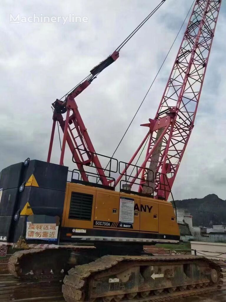 grue sur chenilles Sany 75-ton crawler crane