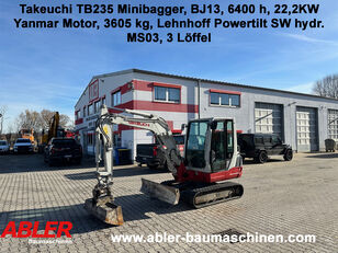 mini-pelle Takeuchi TB235 Powertilt MS 03 hydr. 3 Löffel