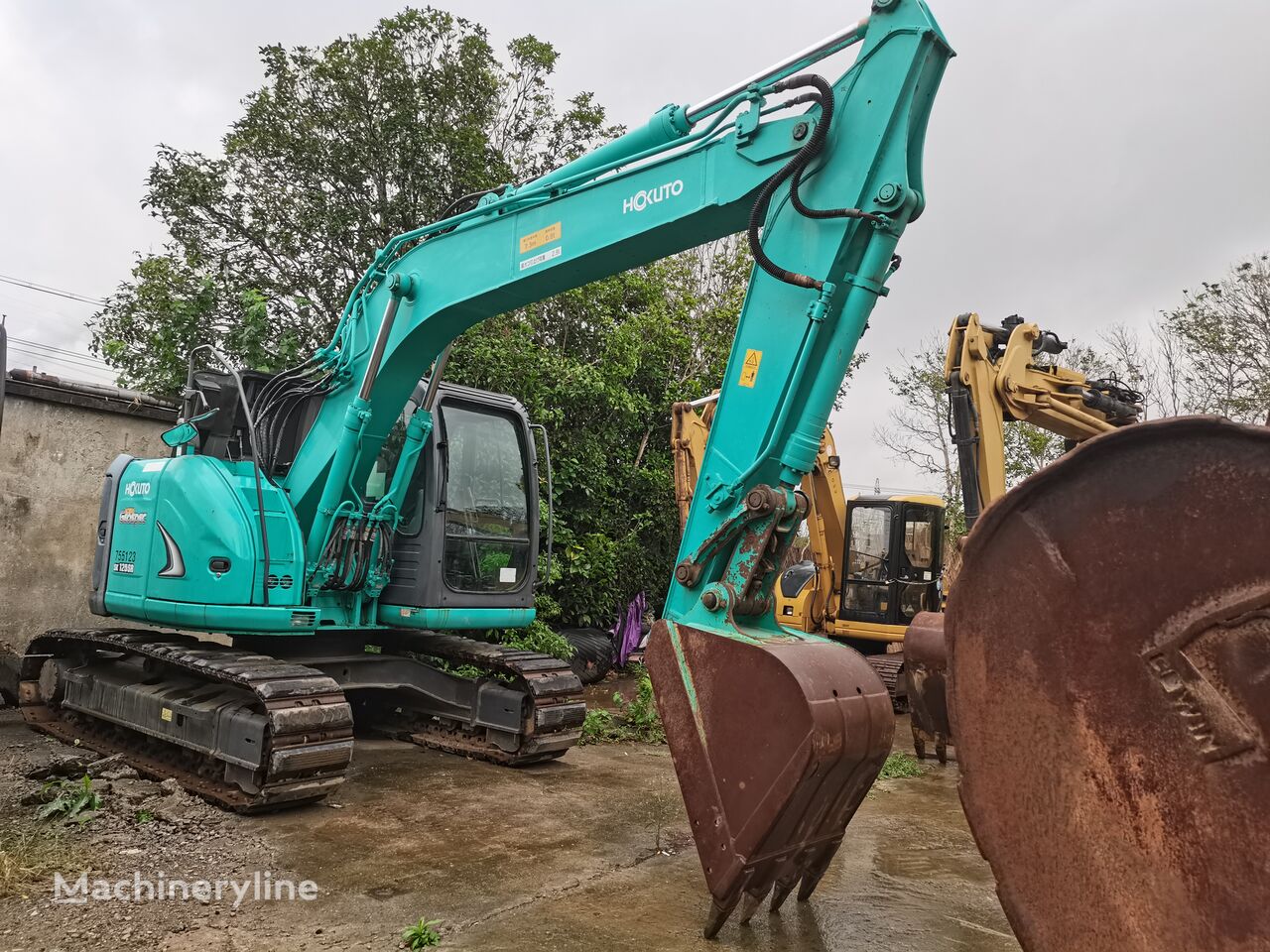 pelle sur chenilles Kobelco SK125SR