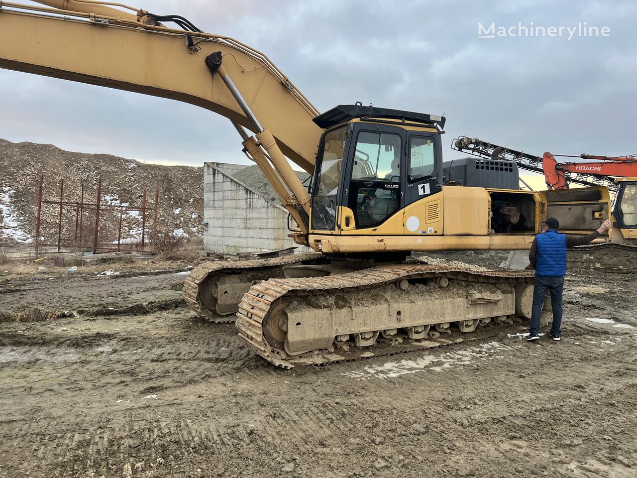 pelle sur chenilles Komatsu PC450-7