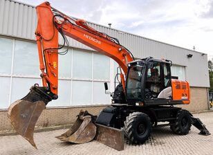 Porte-clé Pelle sur pneus HITACHI ZX140W-6 - Référence PC05 fabriquée par  HITACHI