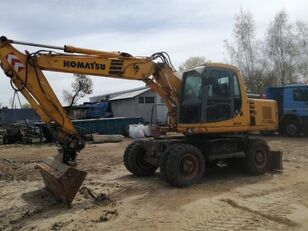 pelle sur pneus Komatsu PW150