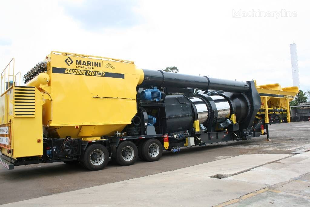 usine d'asphalte Marini Magnum 140 * mobile asphalt plant neuve