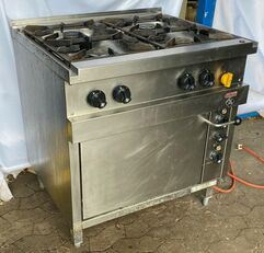 cuisinière commerciale MKN Gasherd 4-flammig mit Elektrobackofen