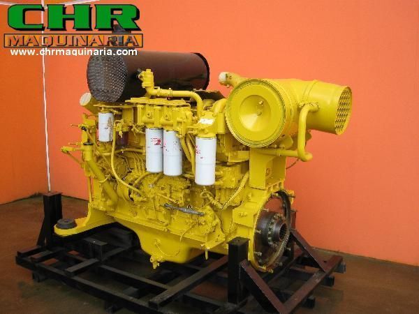 moteur Komatsu PC750 SAA6D140-E2 saa6d140-E2 pour excavateur