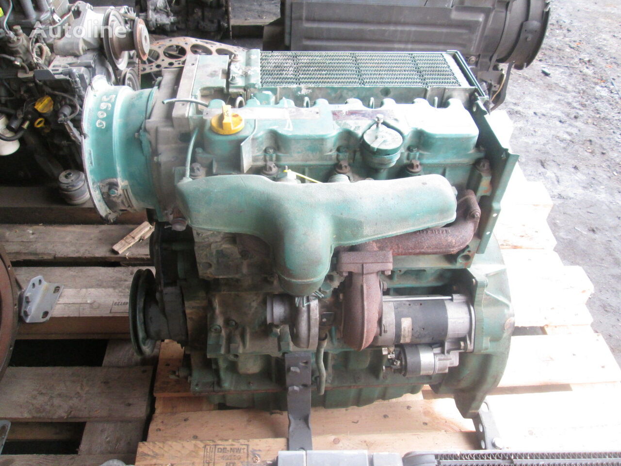 moteur Volvo D3D CEE2 (Spare parts) pour chargeuse sur pneus pour pièces détachées