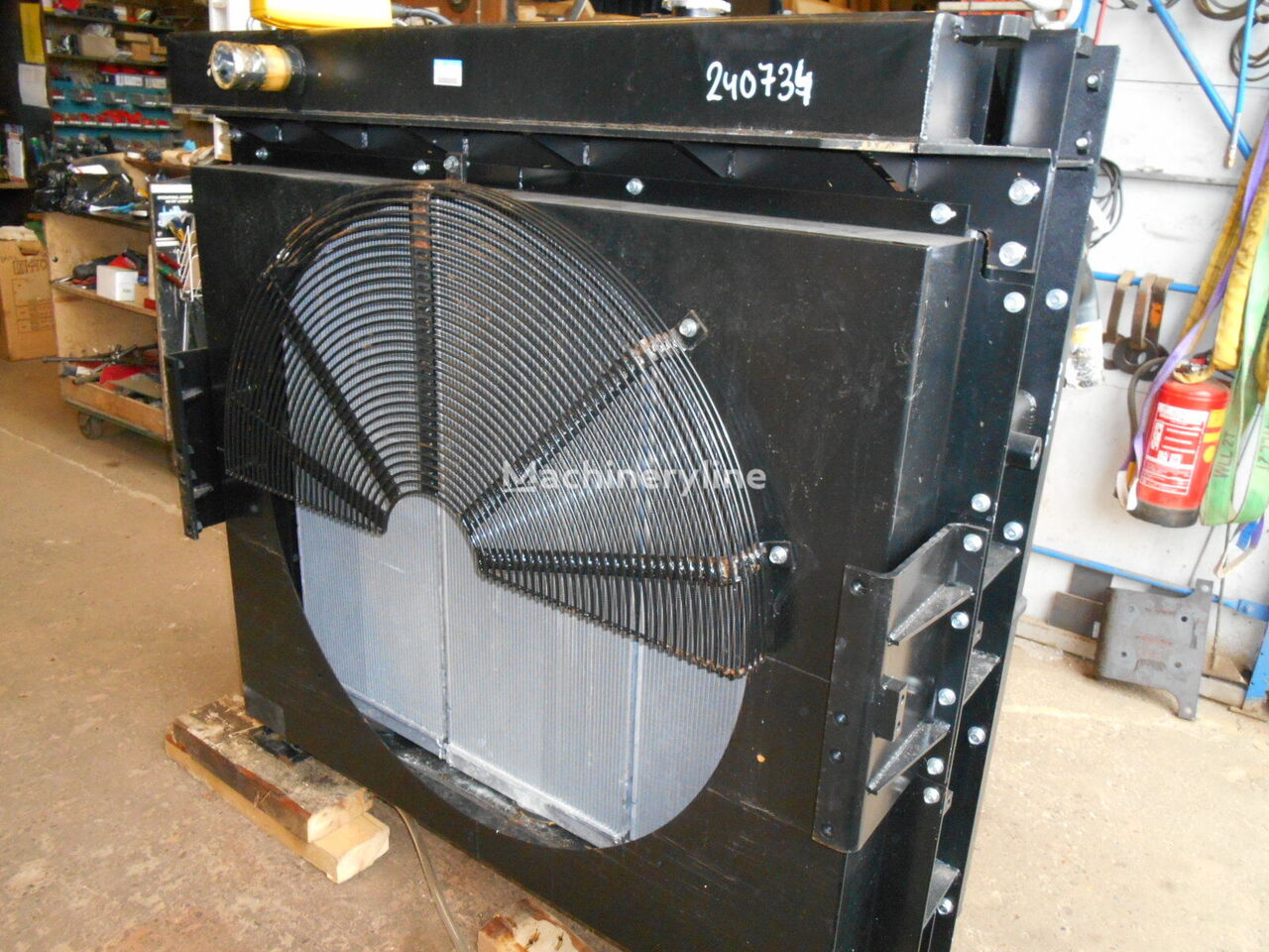 radiateur de refroidissement du moteur Case T.Rad 1390-030-0000-A KUH10040 pour excavateur Case CX800B
